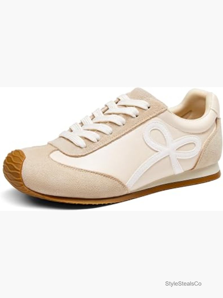 Women's Slip On Fashion Sneakers Lace Up Walking Shoes Comfortable Cushioned